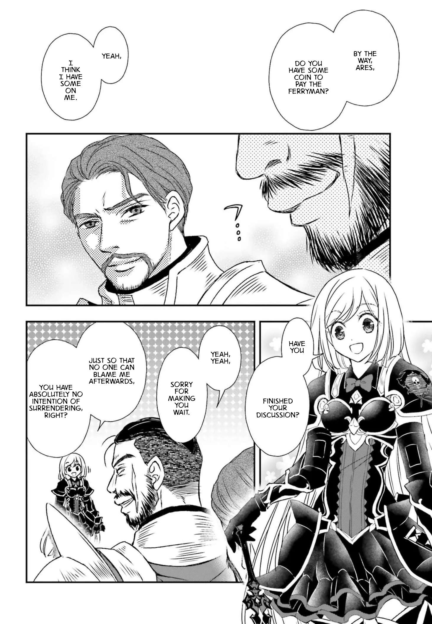 Shinigami ni Sodaterareta Shoujo wa Shikkoku no Tsurugi wo Mune ni Idaku Chapter 53 4
